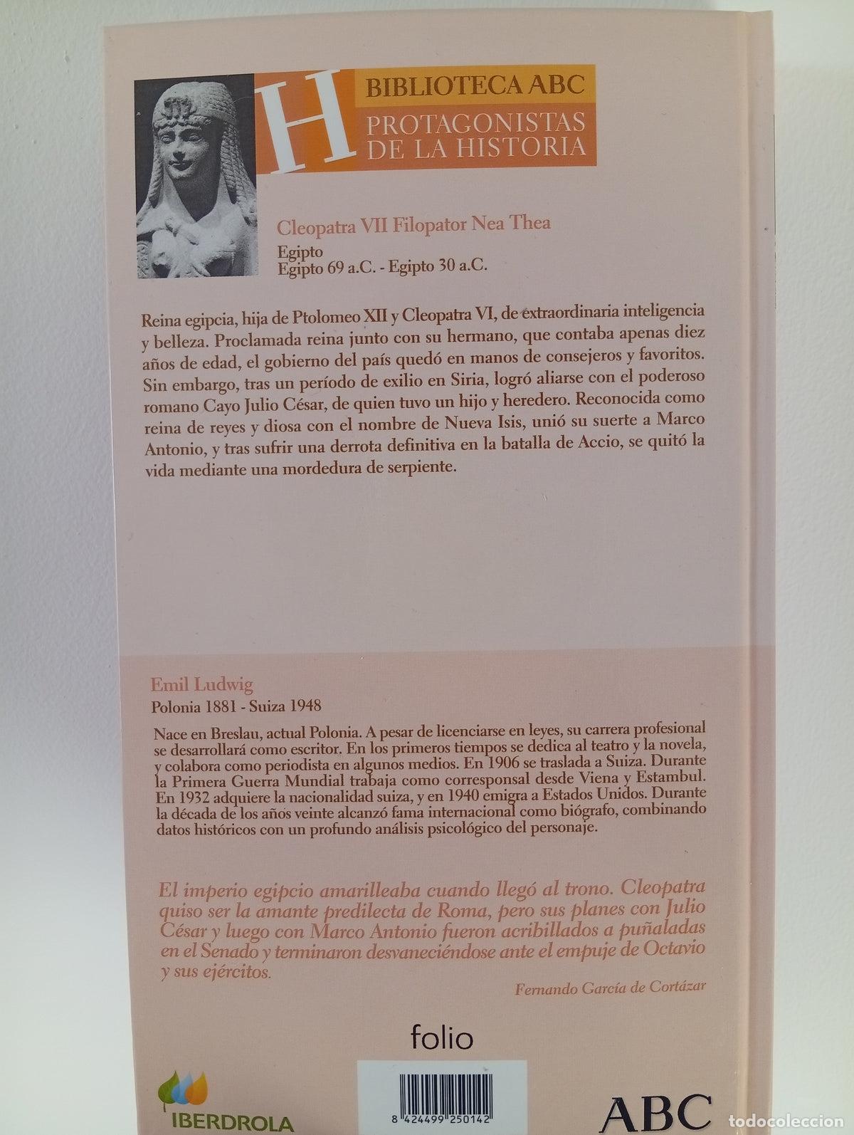Libros: Cleopatra - Emil Ludwig - Foto 2