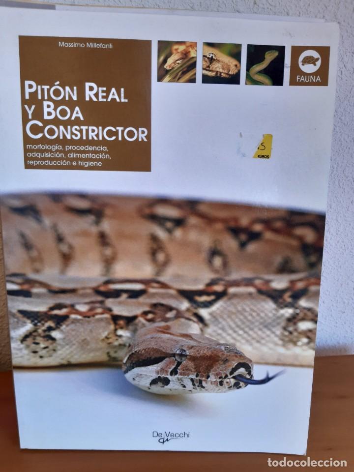 Libros: PITON REAL Y BOA CONSTRICTOR - Foto 1