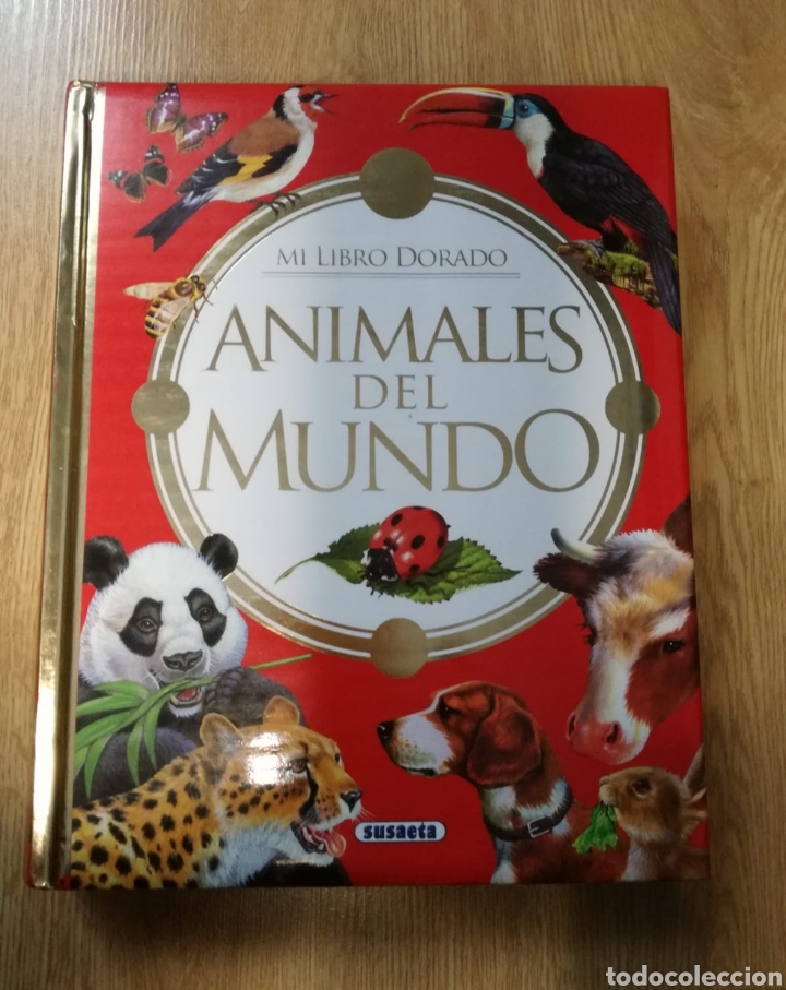 Libros: LIBRO DORADO . ANIMALES DEL MUNDO - Foto 2