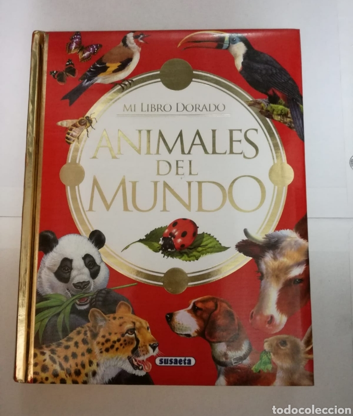 Libros: LIBRO DORADO . ANIMALES DEL MUNDO - Foto 1