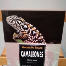 Livres: MANUALES DEL TERRARIO - CAMALEONES - CUIDADOS CRIANZA TEMPERATURA ENFERMEDADES CONDUCTA. Lote 324126588