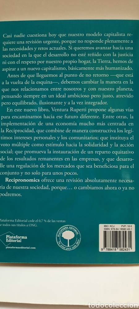 Libros: Recipronomics de Ventura Ruperti - Foto 2