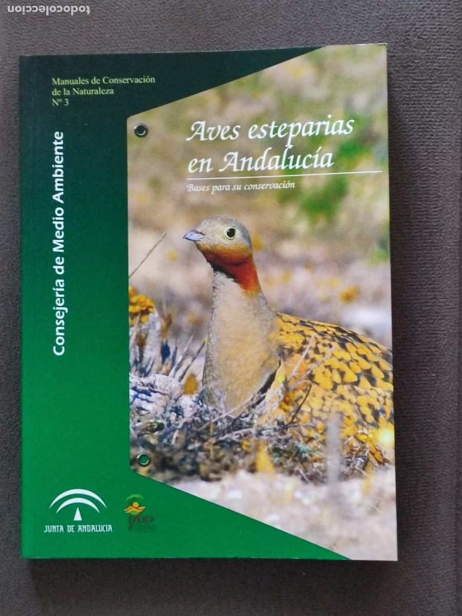 Libros: AVES ESTEPARIAS DE ANDALUCIA - Foto 1