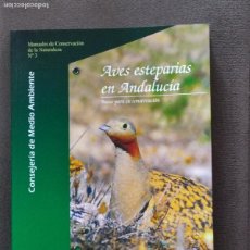 Libros: AVES ESTEPARIAS DE ANDALUCIA. Lote 401330899