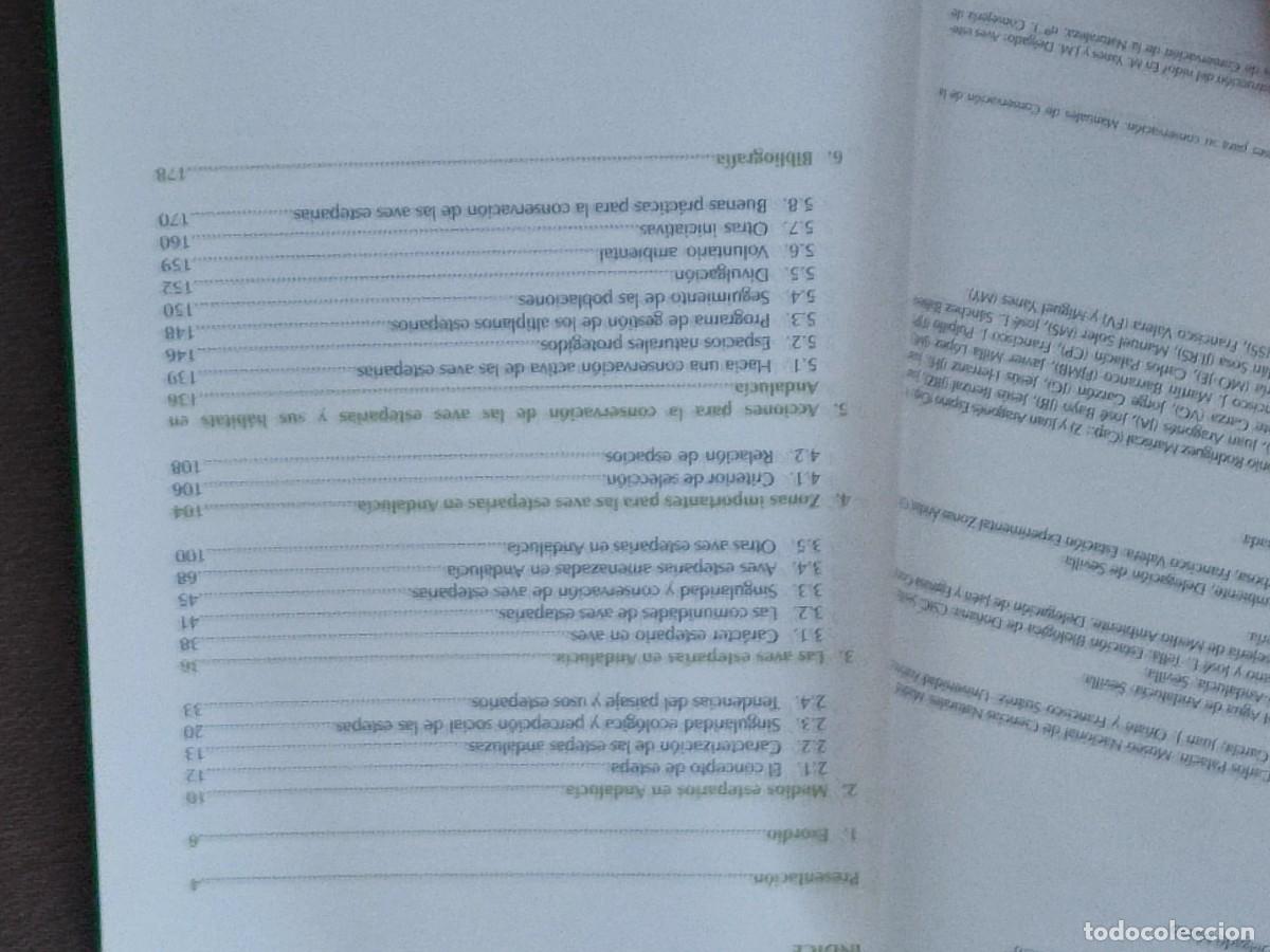 Libros: AVES ESTEPARIAS DE ANDALUCIA - Foto 2