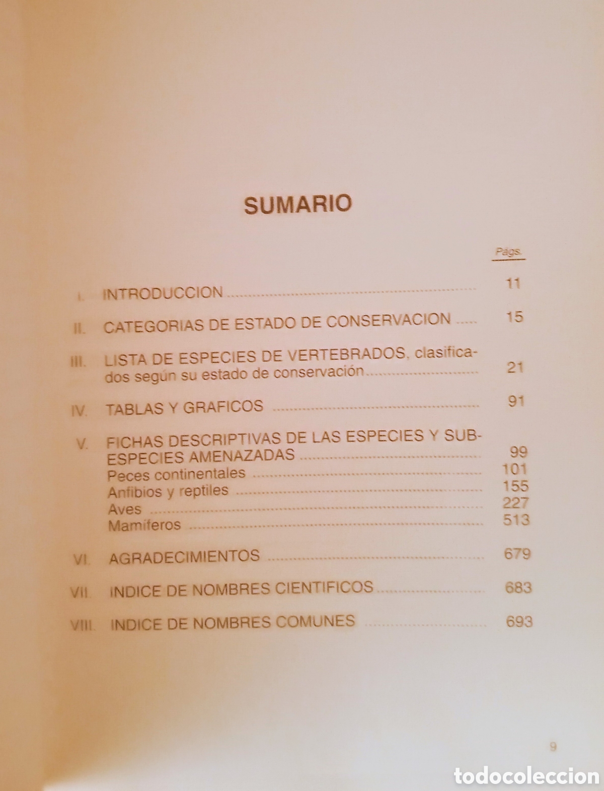 Libros: LIBRO ROJO DE LOS VERTEBRADOS DE ESPA&Ntilde;A - Foto 3