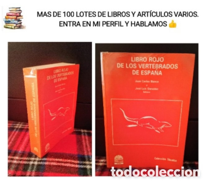 Libros: LIBRO ROJO DE LOS VERTEBRADOS DE ESPA&Ntilde;A - Foto 1