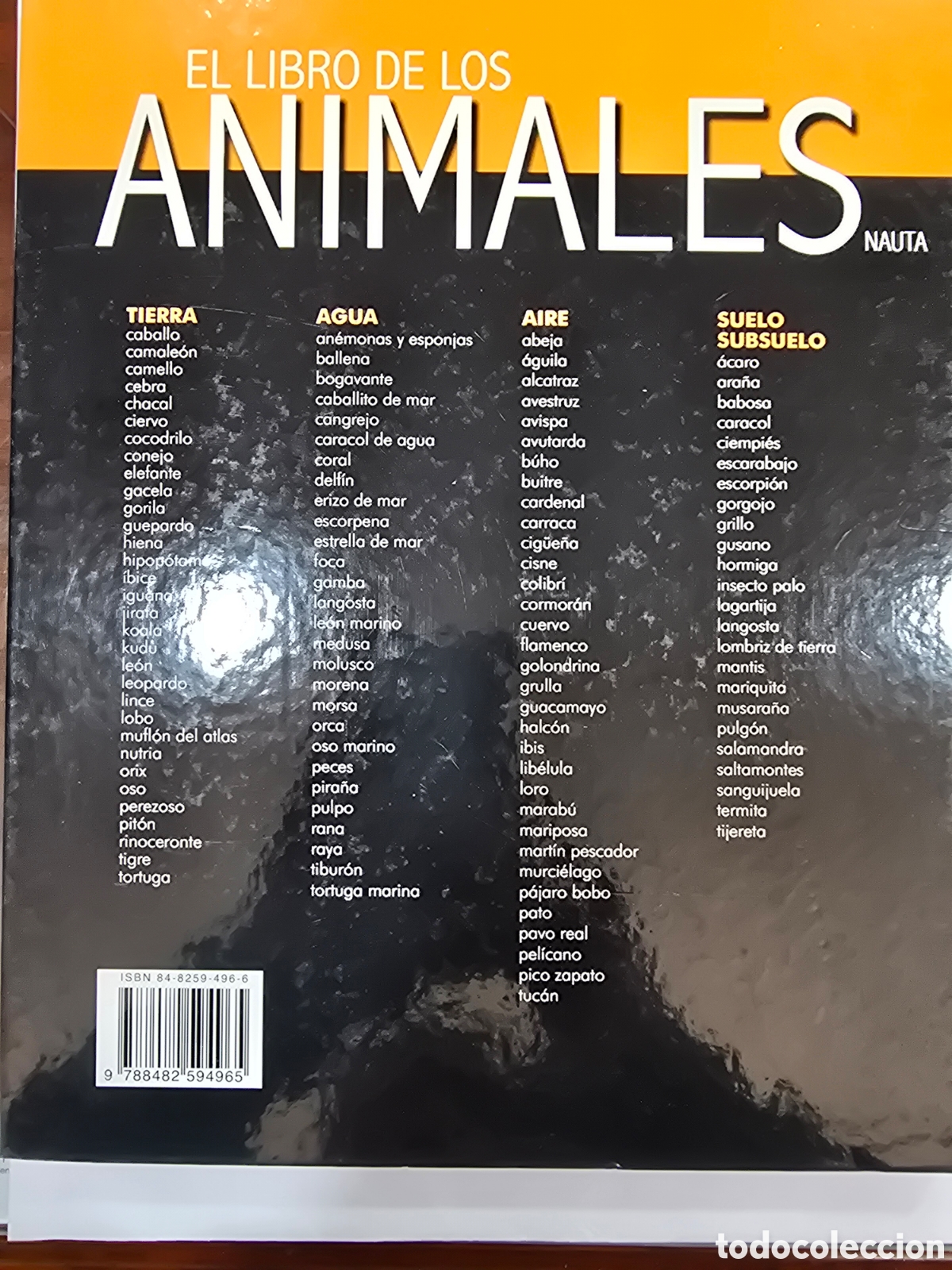 Libros: EL LIBRO DE LOS ANIMALES , NAUTA - Foto 2