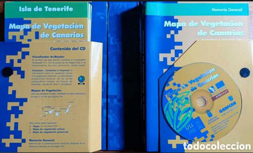 Libros: Mapa de Vegetaci&oacute;n de Canarias - Foto 2