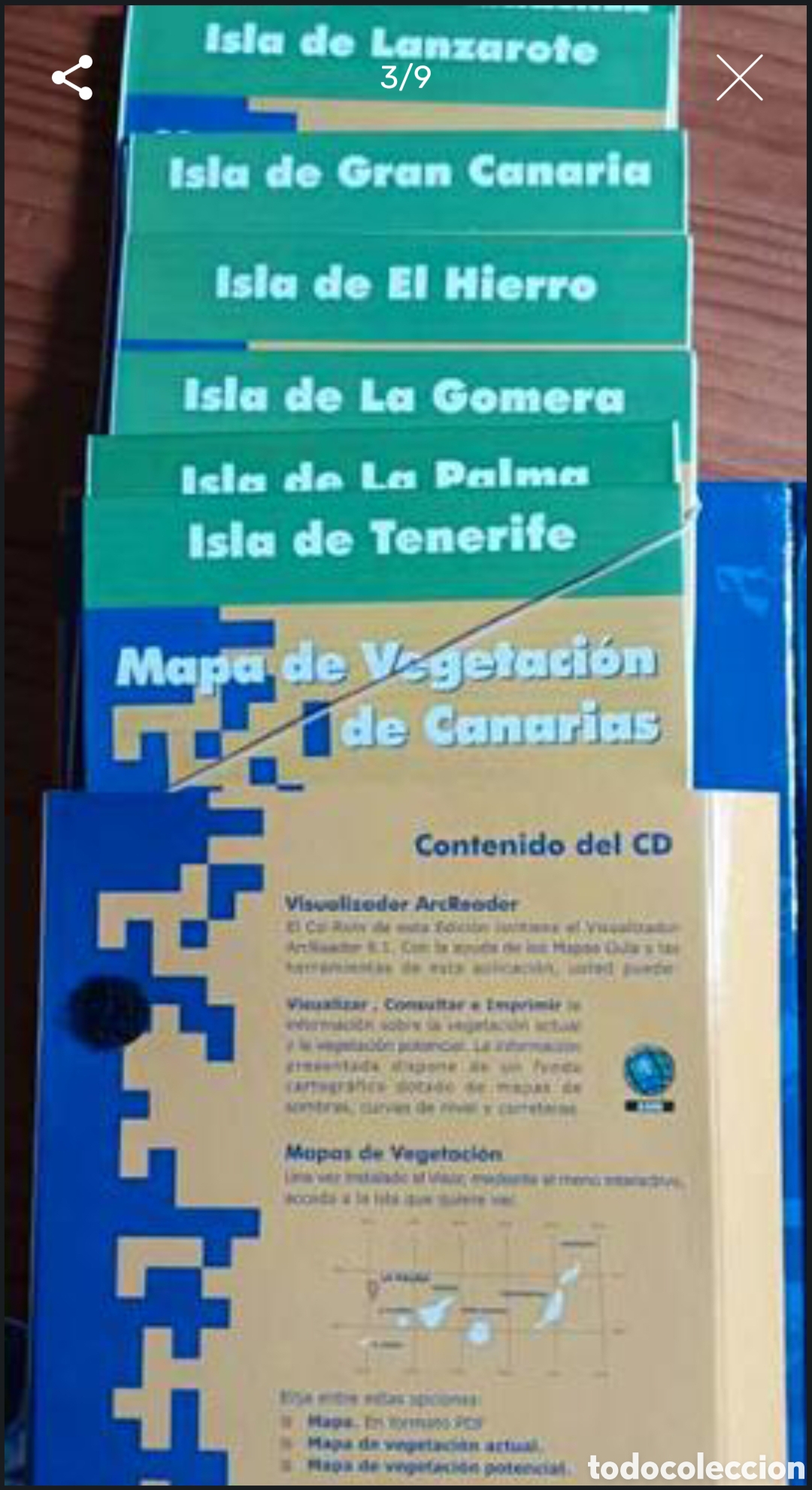 Libros: Mapa de Vegetaci&oacute;n de Canarias - Foto 3