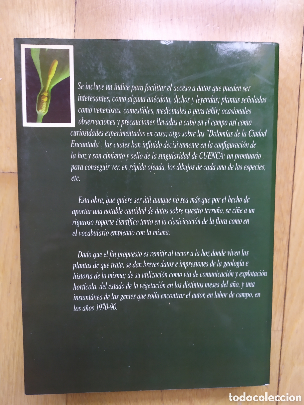 Libros: Cuenca Hoz del J&uacute;car Plantas de la ribera izquierda - Foto 2