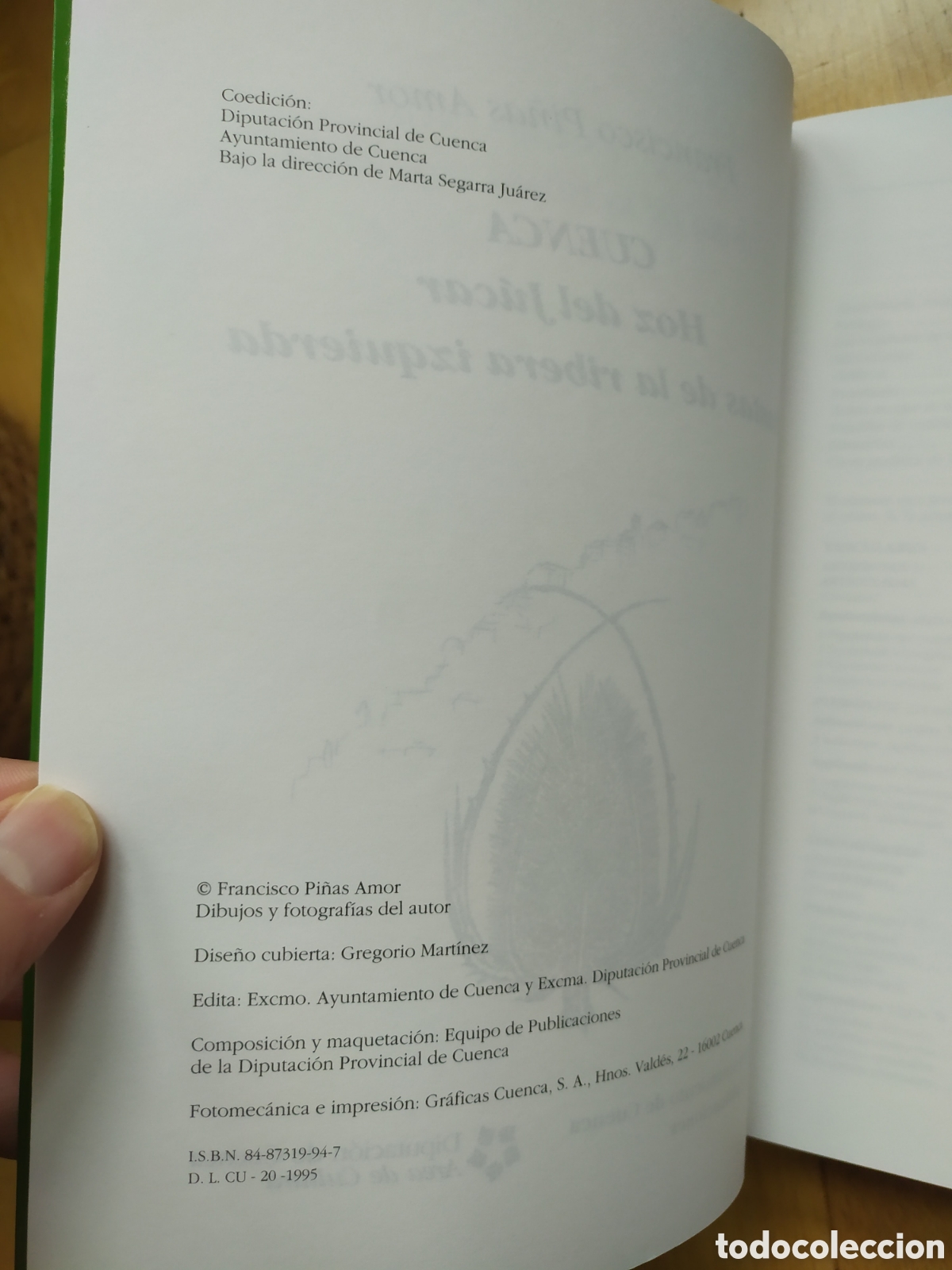 Libros: Cuenca Hoz del J&uacute;car Plantas de la ribera izquierda - Foto 4