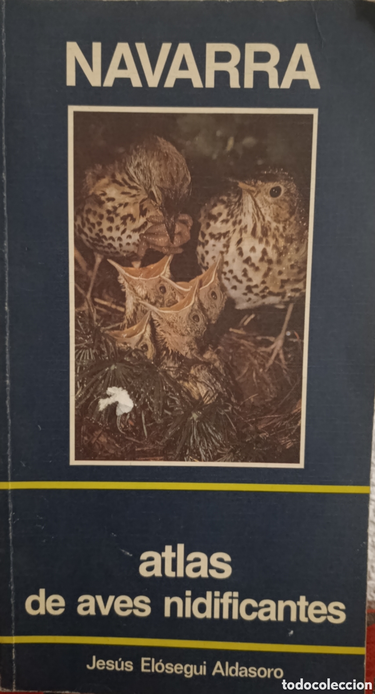 Libros: NAVARRA: ATLAS DE AVES NIDIFICANTES - JES&Uacute;S EL&Oacute;SEGUI ALDASORO