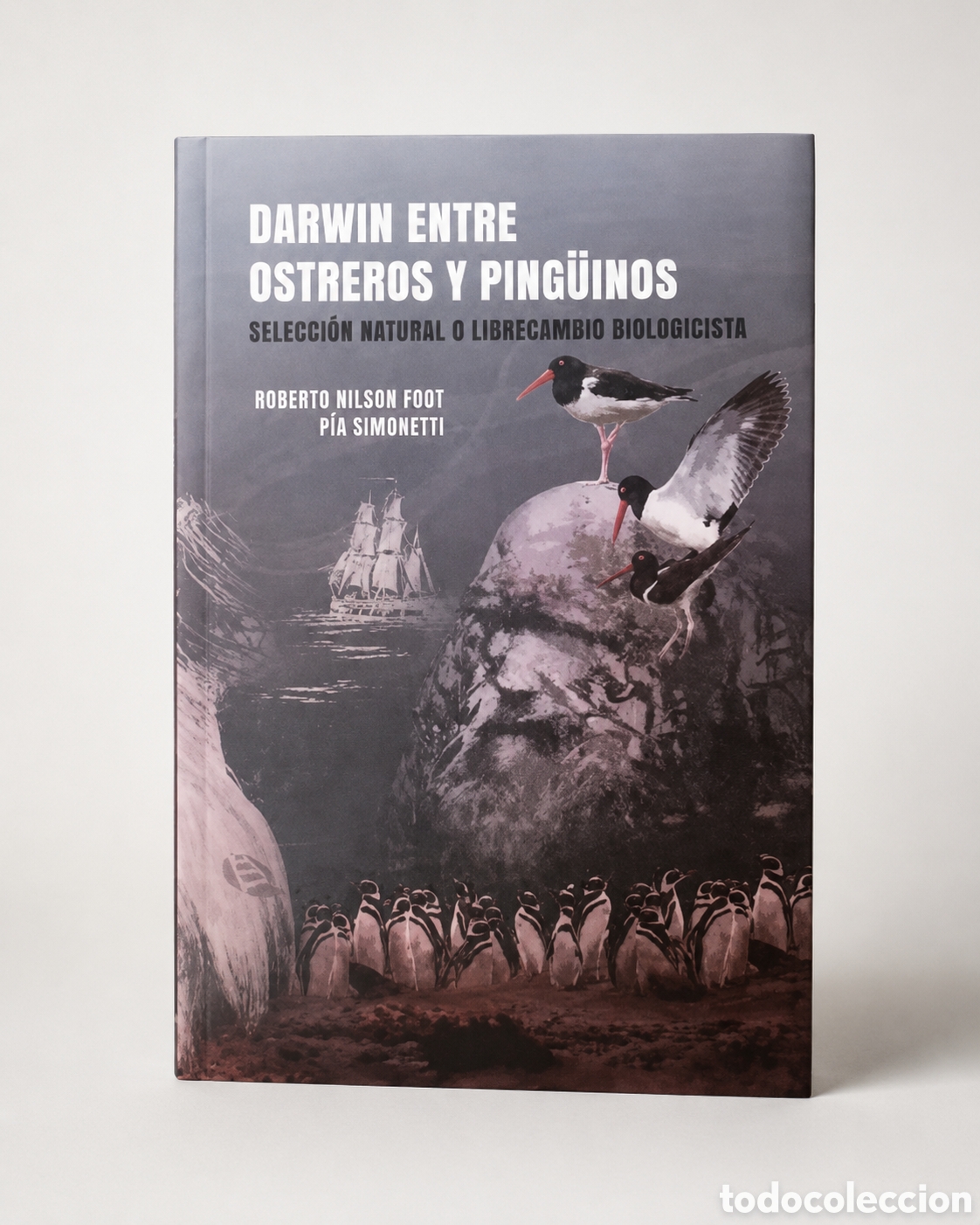Libros: ROBERTO NILSON FOOT &ndash; P&Iacute;A SIMONETTI &ndash; DARWIN ENTRE OSTREROS Y PING&Uuml;INOS &mdash; LMD