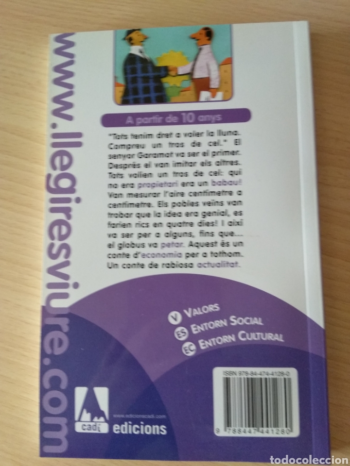 Libros: Per un tros de cel. Llegir es viure. En Catal&aacute;n - Foto 2