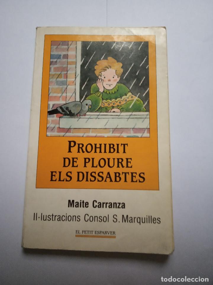Libros: LIBRO PROHIBIT DE PLOUREB ELS DISSABTES MAITE CARRANZA - Foto 1