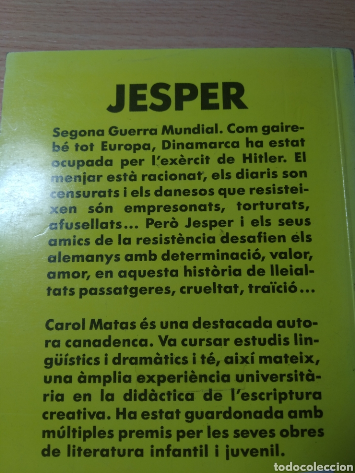 Libros: Jesper. Carol. Matas. Nuevo - Foto 2