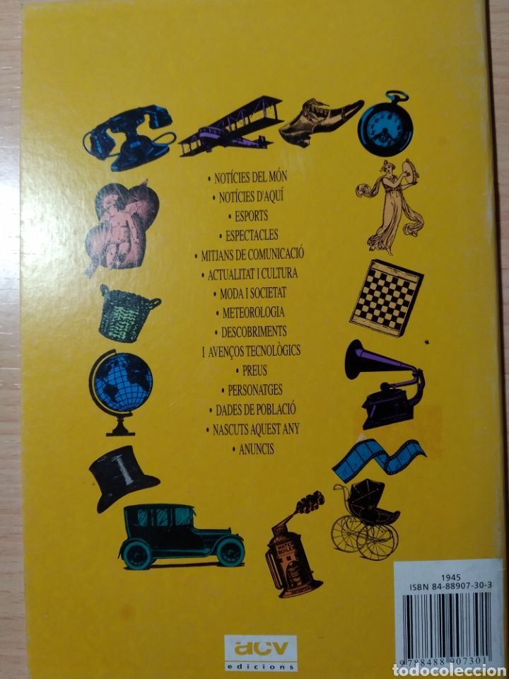 Libros: 1945 Lany que tu vas n&eacute;ixer. Nuevo. - Foto 2