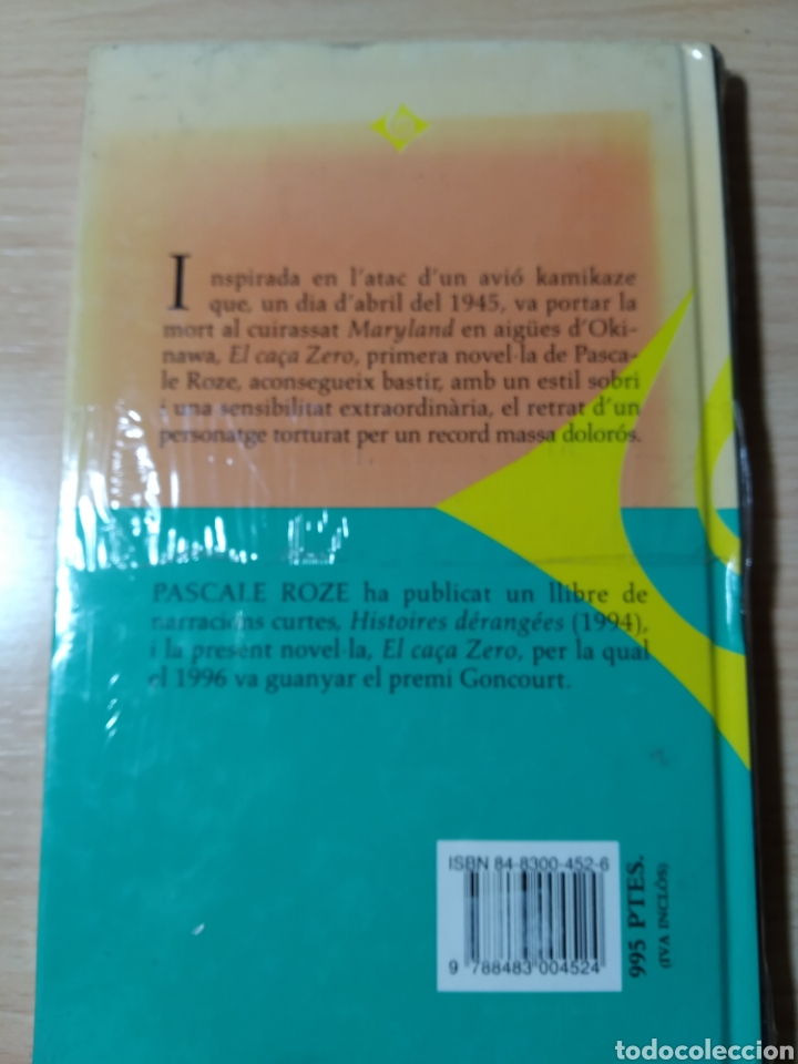 Libros: El ca&ccedil;a zero. Pascale Roze. Nuevo - Foto 2