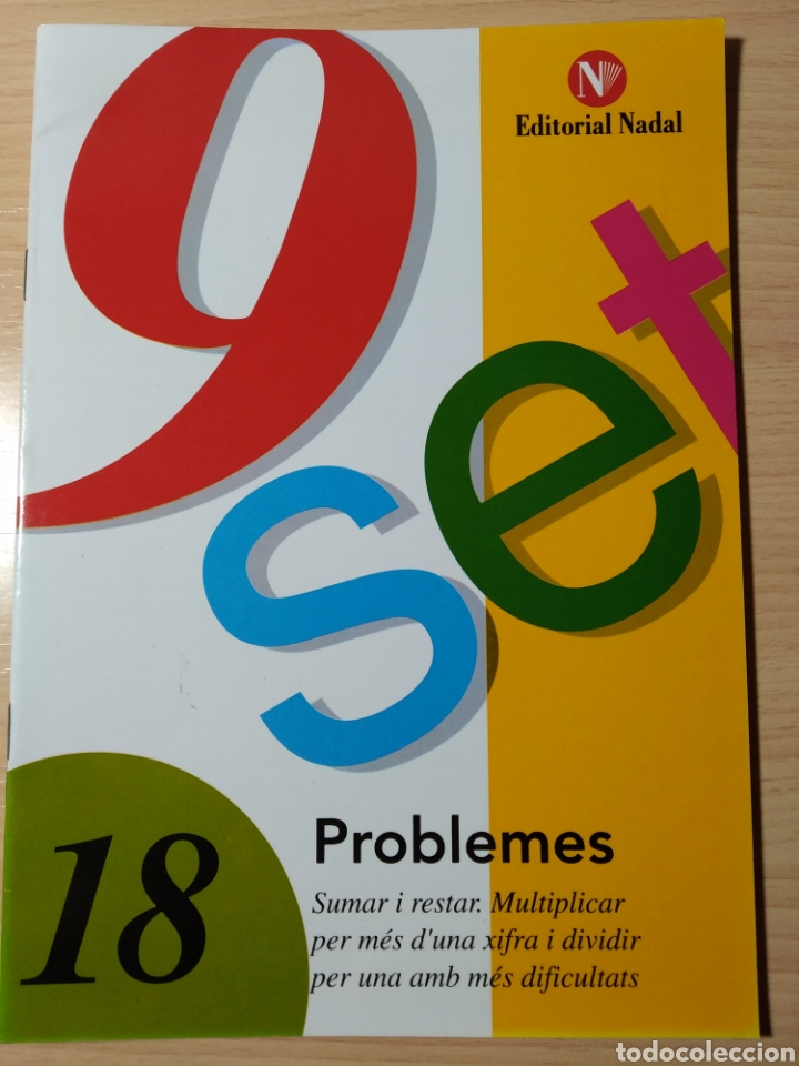 Libros: Col 9 set. Problemes n 18 Ed Nadal Nuevo - Foto 1