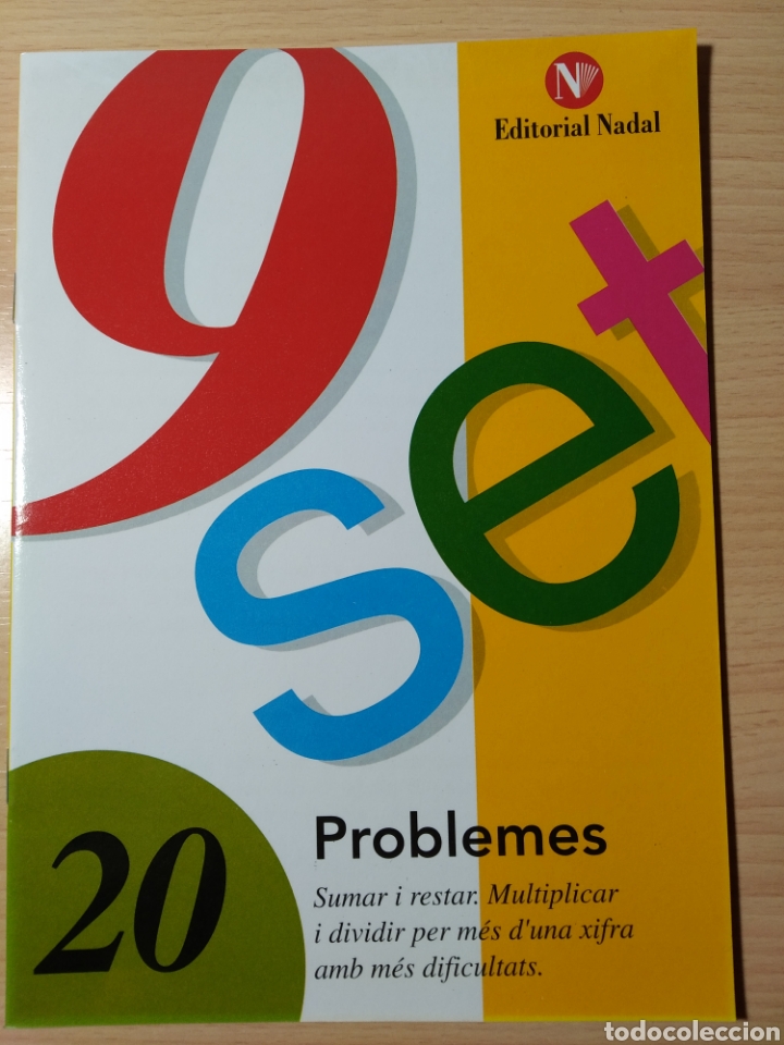 Libros: Col 9 set. Problemes n 20. Ed Nadal Nuevo - Foto 1