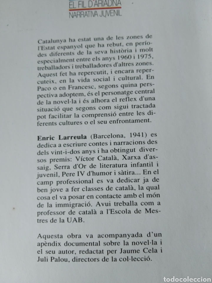Libros: Em dic Paco... Enric Larreula. Catal&aacute;n - Foto 2