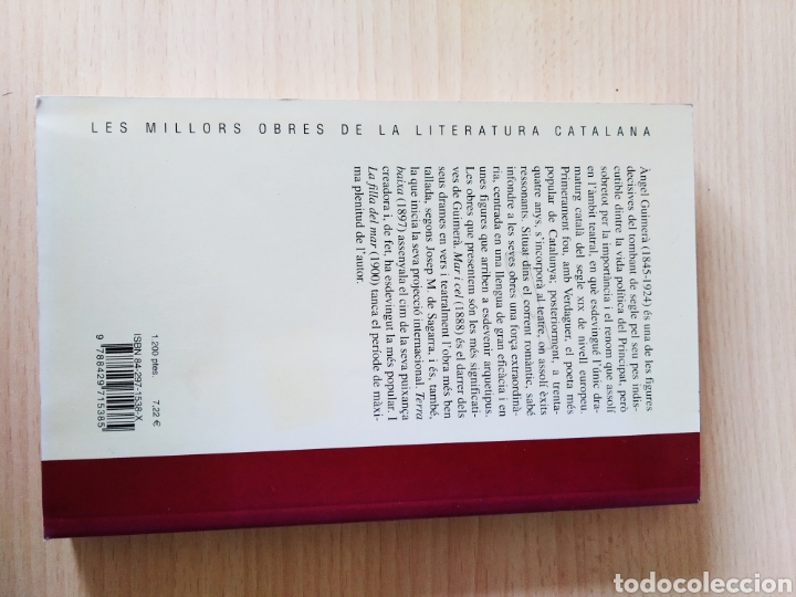 Libros: Teatro. &Agrave;ngel Guimer&agrave;. Catal&aacute;n - Foto 2