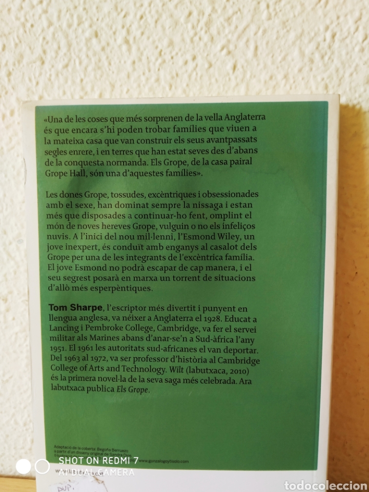 Libros: Els Grope. Tom Sharpe. Catal&aacute;n. Nuevo - Foto 3
