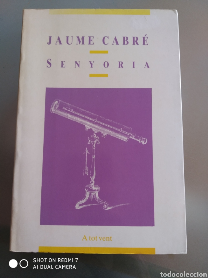 Libros: Senyoria. Jaume Cabr&eacute;. Catal&aacute;n. Nuevo - Foto 1