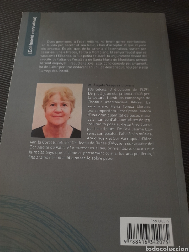 Libros: El jurament. M. Angels Vasquez - Foto 2