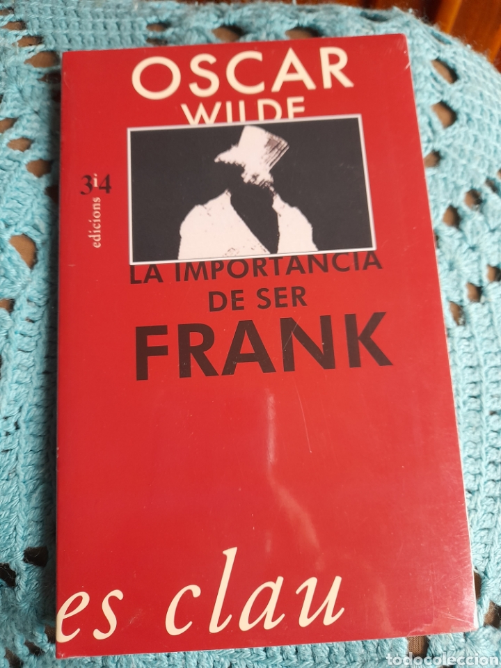 Libros: La importancia de ser Frank. Oscar Wilde - Foto 1