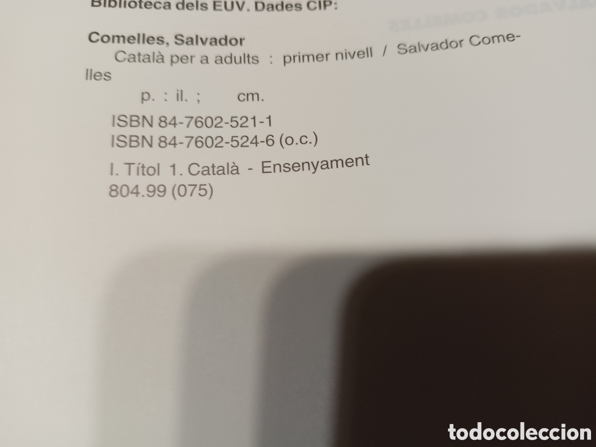 Libros: Catal&agrave; per a adults B. Llibre Eumo. Nuevo - Foto 4