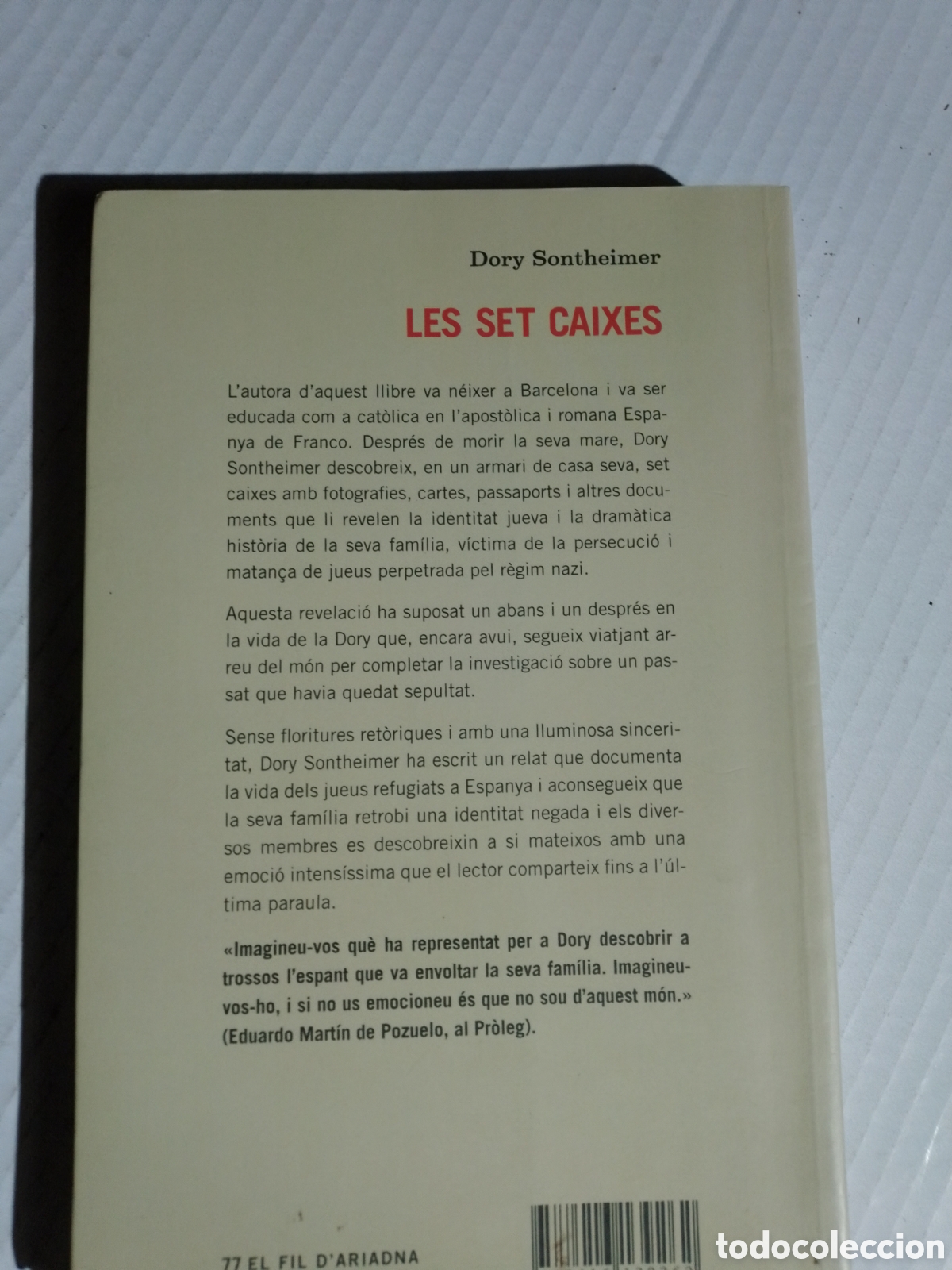 Libros: LES SET CAIXES - DORY SONTHEIMER - Foto 2