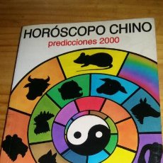 Libros: HORÓSCOPO CHINO PREDICCIONES 2000. Lote 207337631