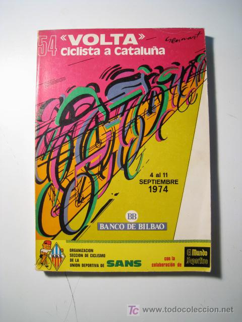Coleccionismo deportivo: PROGRAMA 54 VOLTA CICILISTA A CATALU&Ntilde;A 1974 - Foto 1