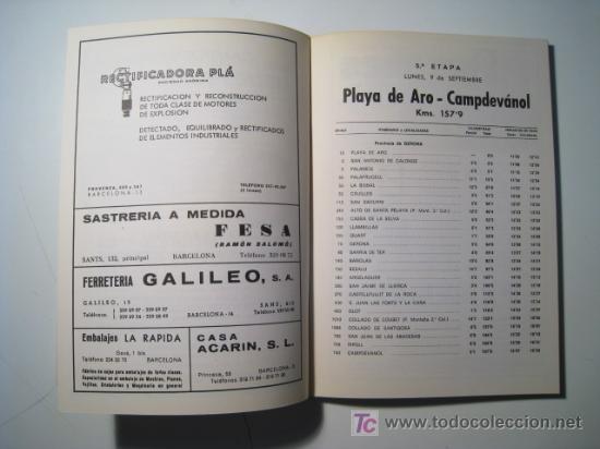 Coleccionismo deportivo: PROGRAMA 54 VOLTA CICILISTA A CATALU&Ntilde;A 1974 - Foto 4