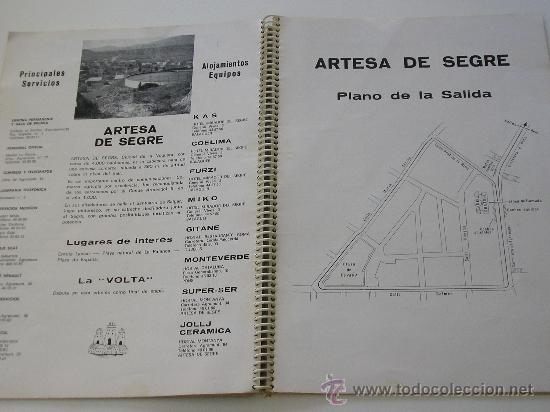 Coleccionismo deportivo: 55 VOLTA CICLISTA A CATALU&Ntilde;A. 1975. LIBRO DE RUTA - Foto 2
