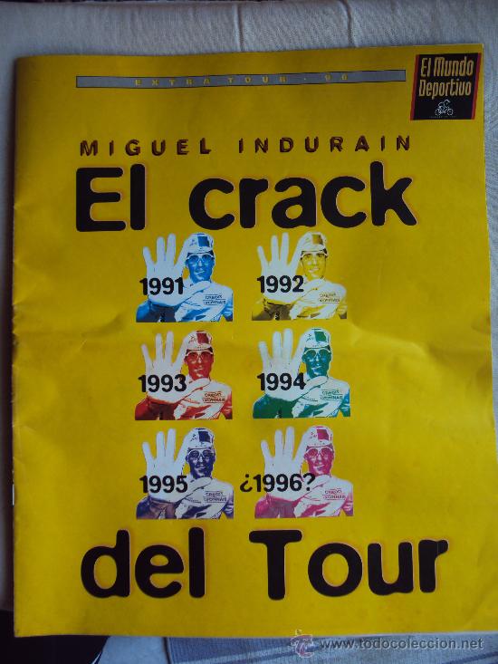 Coleccionismo deportivo: Miguel Indurain - Extra Tour 96- - Foto 1