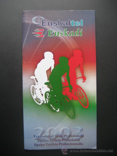 Coleccionismo deportivo: FICHAS CICLISMO EUSKALTEL EUSKADI 2003 - Foto 2