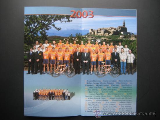 Coleccionismo deportivo: FICHAS CICLISMO EUSKALTEL EUSKADI 2003 - Foto 4