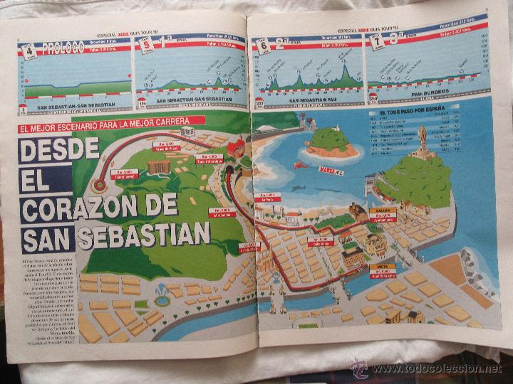 Coleccionismo deportivo: GUIA TOUR 92 MARCA - Foto 2