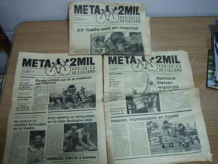 Coleccionismo deportivo: 3 PERIODICOS DE CICLISMO - Foto 1