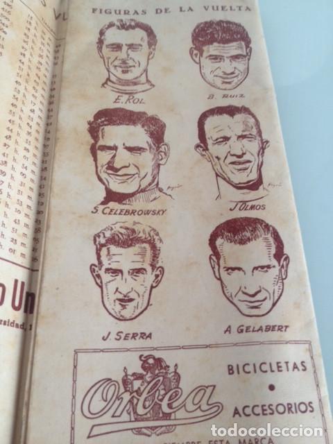 Coleccionismo deportivo: MAPA VUELTA CATALU&Ntilde;A 1950 - Foto 2