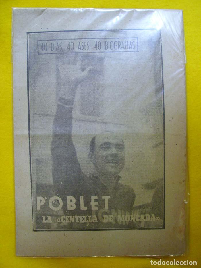 Coleccionismo deportivo: POBLET. La centella de Moncada. Ciclismo. 1963 - Foto 1