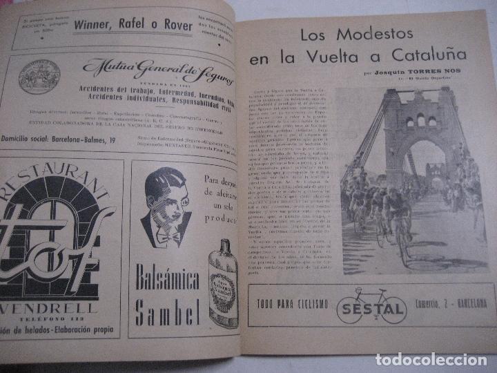 Coleccionismo deportivo: 32 Vuelta ciclista a Catalu&ntilde;a. 1952. programa Oficial. - Foto 5