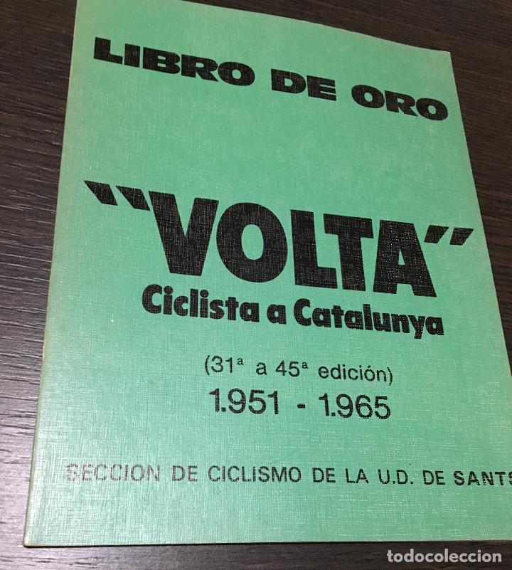 Coleccionismo deportivo: Libro de oro volta ciclista a catalunya 1951-1965 - Foto 1