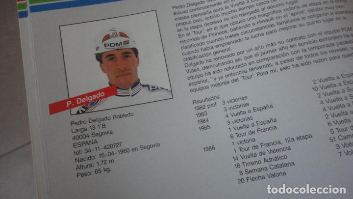 Coleccionismo deportivo: CICLISMO.PDM PROGRAMA 1987 - Foto 5