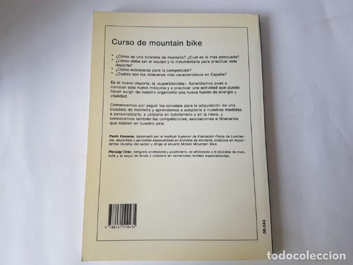 Coleccionismo deportivo: LIBRO, CURSO MOUNTAIN BIKE, VECCHI 1992. - Foto 8