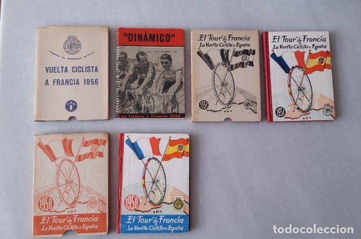 EL TOUR DE FRANCIA Y LA VUELTA CICLISTA A ESPAÑA 1956-1957-1958 - EDICIONES DEPORTIVAS DINÁMICO (Coleccionismo Deportivo - Libros de Ciclismo)