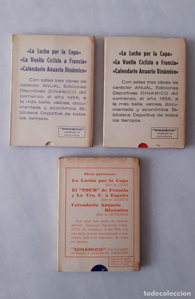 Coleccionismo deportivo: EL TOUR DE FRANCIA Y LA VUELTA CICLISTA A ESPAÑA 1956-1957-1958 - Ediciones deportivas Dinámico - Foto 9 - 251988335
